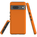 For Google Pixel 7 Case Tough Protective Cover Orange