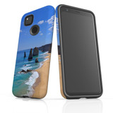 Google Pixel 4a Case Armour Protective Cover Famous Rocks