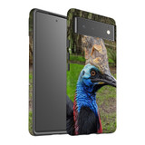 For Google Pixel 6 Case, Protective Back Cover,Cassowary | Shielding Cases | iCoverLover.com.au