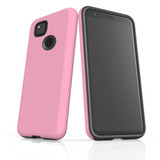 Google Pixel 4a Case Armour Protective Cover Pink