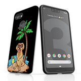For Google Pixel 3 XL Case Armour Protective Cover Cool Dog