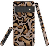 For Google Pixel 6 Pro Case Tough Protective Cover Leopard Pattern