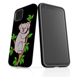 For Google Pixel 4 Case Armour Protective Cover Happy Koala