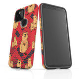 For Google Pixel 4a 5G Case Armour Protective Cover Happy Quokkas