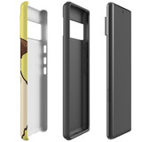 For Google Pixel 6 Pro Case Tough Protective Cover Illustrated Puppies