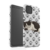 Google Pixel 5/4a 5G,4a,4 XL,4/3XL,3 Case, Tough Protective Back Cover, Tuxedo Cat | iCoverLover Australia