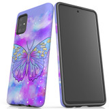 Protective Samsung Galaxy A Series Case, Tough Back Cover, Enchanted Butterfly | iCoverLover Australia