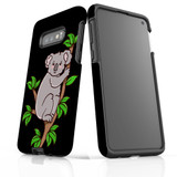 For Samsung Galaxy S10e Case Tough Protective Cover Koala Illustration