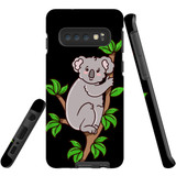 For Samsung Galaxy S10 Case Tough Protective Cover Koala Illustration