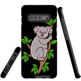 For Samsung Galaxy S10+ Plus Case Tough Protective Cover Koala Illustration