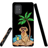 For Samsung Galaxy A71 4G Case Tough Protective Cover Cool Dog