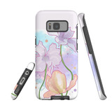 For Samsung Galaxy S8 Plus Case Tough Protective Cover Watercolor Floral