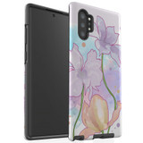 For Samsung Galaxy Note 20 Ultra, 20, Note 10+ Plus, 10, Note 9 Case, Tough Protective Cover, Floral Watercolour | Protective Cases | iCoverLover.com.au