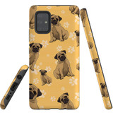 For Samsung Galaxy A71 4G Case Tough Protective Cover Pug Dog