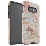 For Samsung Galaxy S10e Case Tough Protective Cover Marble Patterned