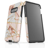 For Samsung Galaxy S10e Case Tough Protective Cover Marble Patterned