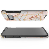 For Samsung Galaxy S10 Case Tough Protective Cover Marble Patterned