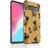 Protective Samsung Galaxy S Series Case, Tough Back Cover, Pug Dogs | iCoverLover Australia
