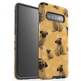 For Samsung Galaxy S10 Case Tough Protective Cover Pug Dog