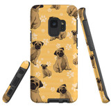 For Samsung Galaxy S9 Case Tough Protective Cover Pug Dog