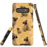 For Samsung Galaxy S10+ Plus Case Tough Protective Cover Pug Dog