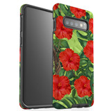 For Samsung Galaxy S10 Case Tough Protective Cover Plant Garden