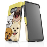 For Samsung Galaxy S10e Case Tough Protective Cover Cute Puppies