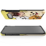 For Samsung Galaxy S10 Case Tough Protective Cover Cute Puppies