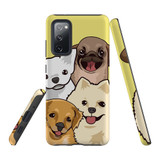 For Samsung Galaxy S10+ Plus Case Tough Protective Cover Cute Puppies