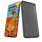 For Samsung Galaxy S10 Case Tough Protective Cover Lovely Kangaroos