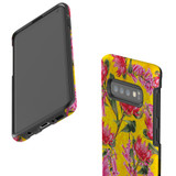 For Samsung Galaxy S10 Case Tough Protective Cover Flower Pattern