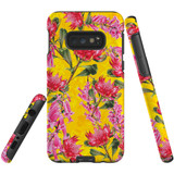 For Samsung Galaxy S10e Case Tough Protective Cover Flower Pattern