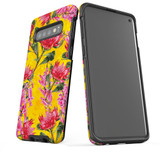 For Samsung Galaxy S10 Case Tough Protective Cover Flower Pattern