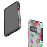 For Samsung Galaxy S10e Case Tough Protective Cover Floral Garden