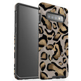 For Samsung Galaxy S10 Case Tough Protective Cover Leopard Pattern