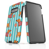 For Samsung Galaxy S10e Case Tough Protective Cover Dachshund Cute