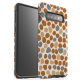 For Samsung Galaxy S10 Case Tough Protective Cover Abstract Spots