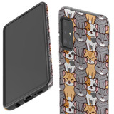 Protective Samsung Galaxy A Series Case, Tough Back Cover, Cats In Harmony | iCoverLover Australia
