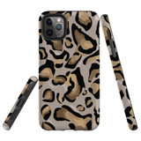 For iPhone 11 Pro Case Tough Protective Cover Leopard Pattern