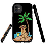 For iPhone 11 Case Tough Protective Cover Cool Dog