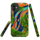 For iPhone 11 Case Tough Protective Cover Leaves