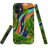 For iPhone 12 Mini Case Tough Protective Cover Leaves