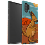 Protective Samsung Galaxy Note Series Case, Tough Back Cover, Lovely Kangaroos | iCoverLover Australia