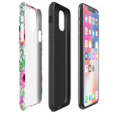 For iPhone 14 Pro Max/14 Pro/14 and older Case, Floral Garden | Shockproof Cases | iCoverLover.com.au