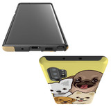 Protective Samsung Galaxy Note Series Case, Tough Back Cover, Cute Puppies | iCoverLover Australia