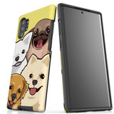 Protective Samsung Galaxy Note Series Case, Tough Back Cover, Cute Puppies | iCoverLover Australia