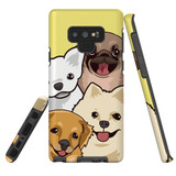 For Samsung Galaxy Note 9 Case Tough Protective Cover Cute Puppies