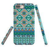 For iPhone 8 Plus & 7 Plus Case Tough Protective Cover Bohemian Pattern