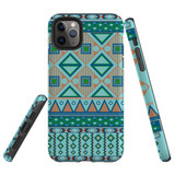 For iPhone 11 Pro Case Tough Protective Cover Bohemian Pattern