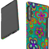 Protective Samsung Galaxy Note Series Case, Tough Back Cover, Retro Floral | iCoverLover Australia